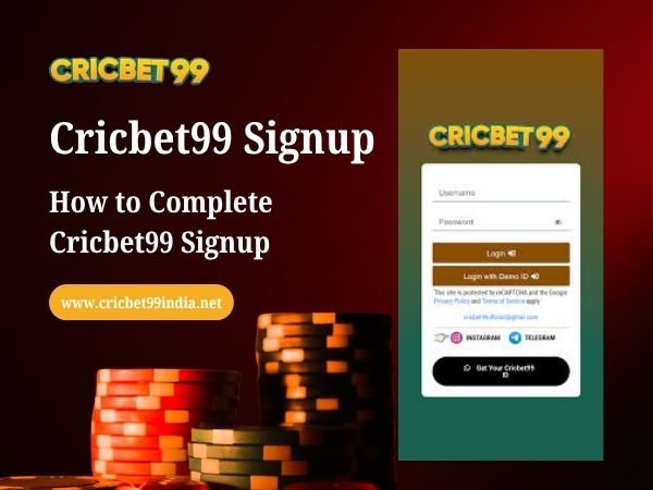 How to Complete Cricbet99 Signup