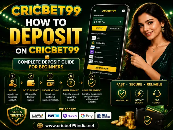 How to Deposit on Cricbet99 – Complete Deposit Guide for Beginners