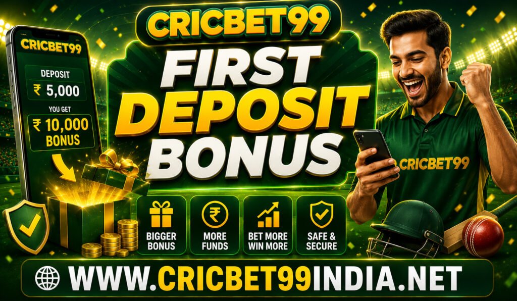 Cricbet99 First Deposit Bonus