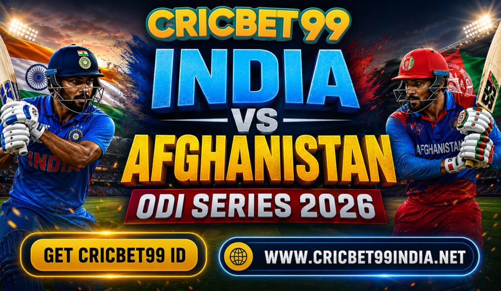 Cricbet99 Predictions India vs Afghanistan ODI Series 2026