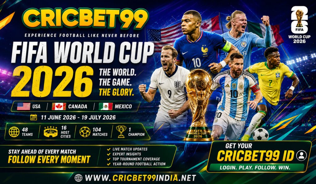 FIFA World Cup 2026 on Cricbet99 India