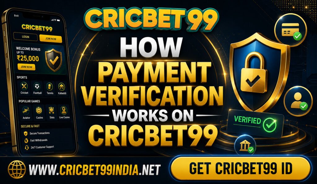 How Payment Verification Works on Cricbet99