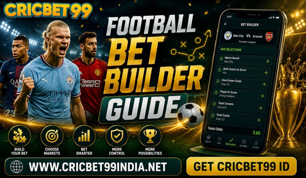 Cricbet99 Football Bet Builder Guide