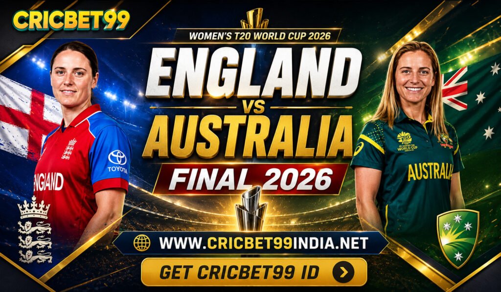 ENGW vs AUSW Final Cricbet99 Match Prediction Women's T20 World Cup 2026