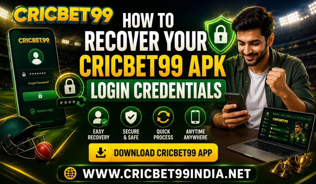 How to Recover Your Cricbet99 APK Login Credentials
